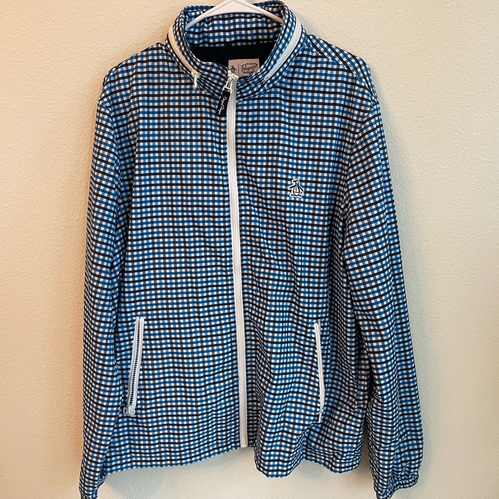 Like new penguin windbreaker jacket